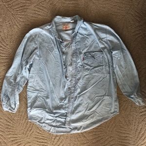 VINTAGE Levis oversized chambray shirt